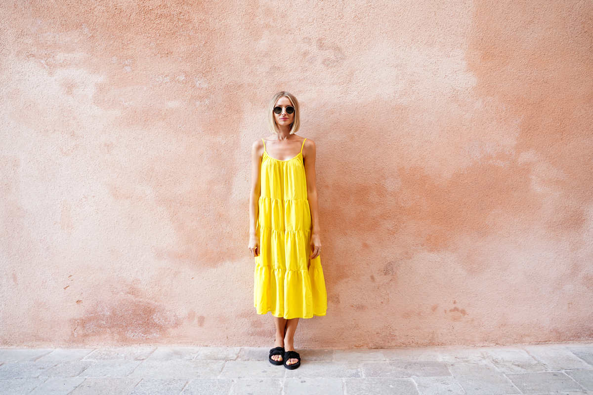 vestidos largos Zara espalda descubierta