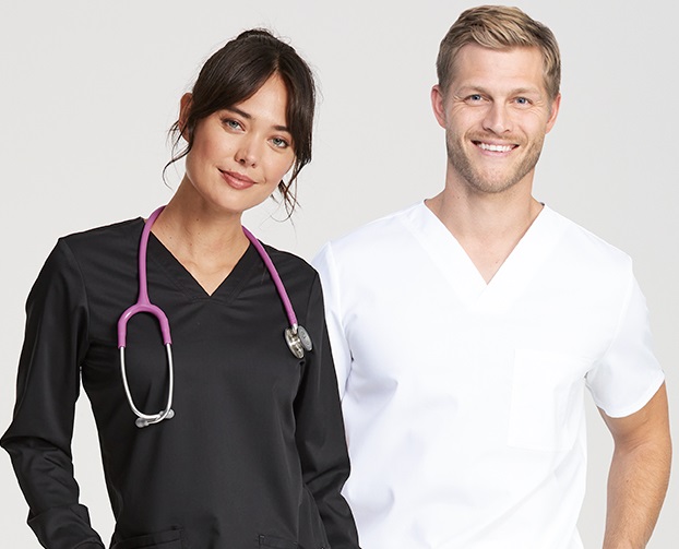 La moda también está presente en los uniformes sanitarios