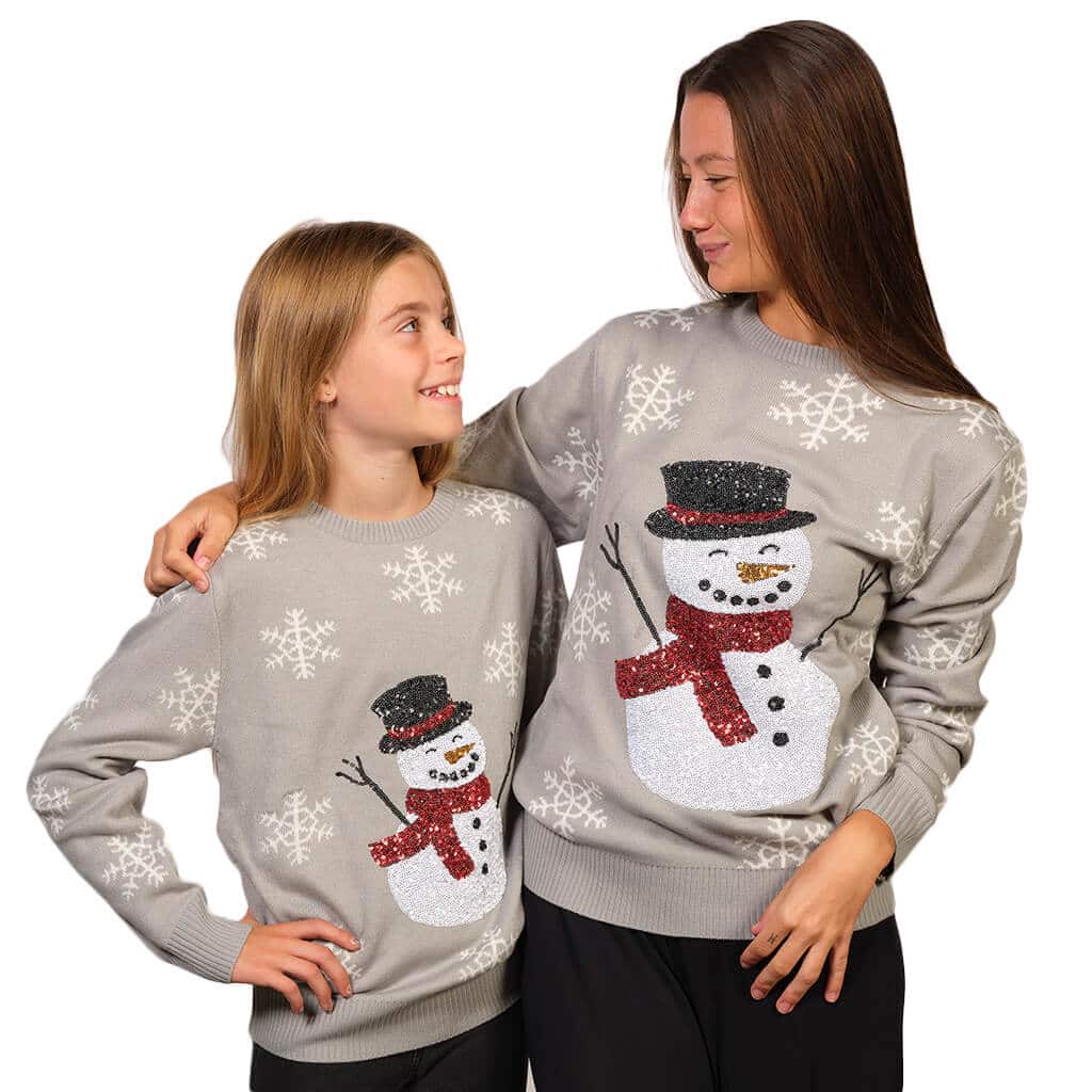 jersey con muñeco de nieve